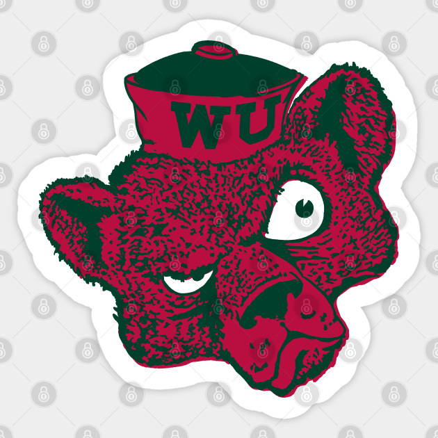 Vintage Wash U Bear Mascot -Clean Version - Washington University ...